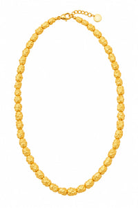 Crushed Gold Necklaces